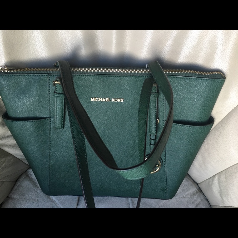 Michael Kors Tote Green Bag